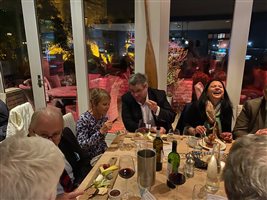 Dinner at The George